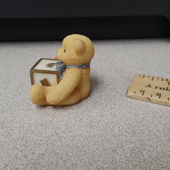 Cherished Teddies Number 5 Block Figure - Picture 5 of 6
